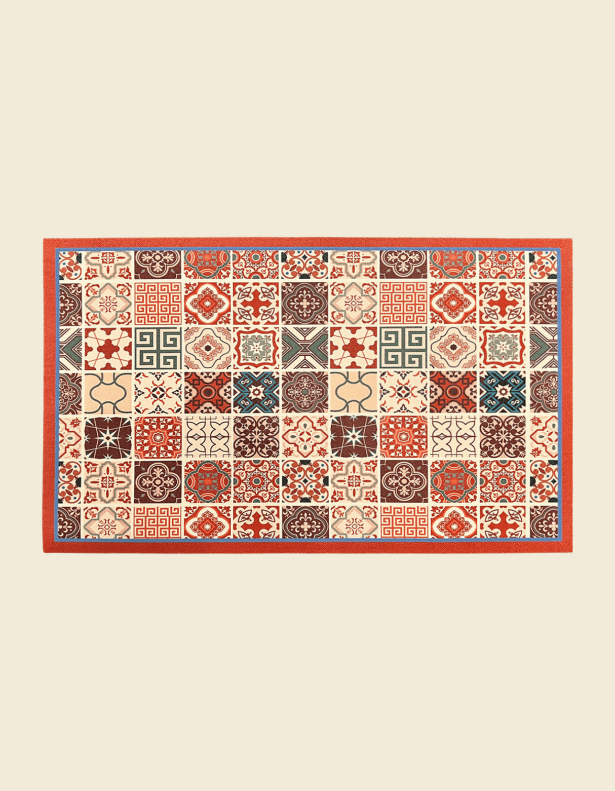 Talavera Tile Kitchen Mat