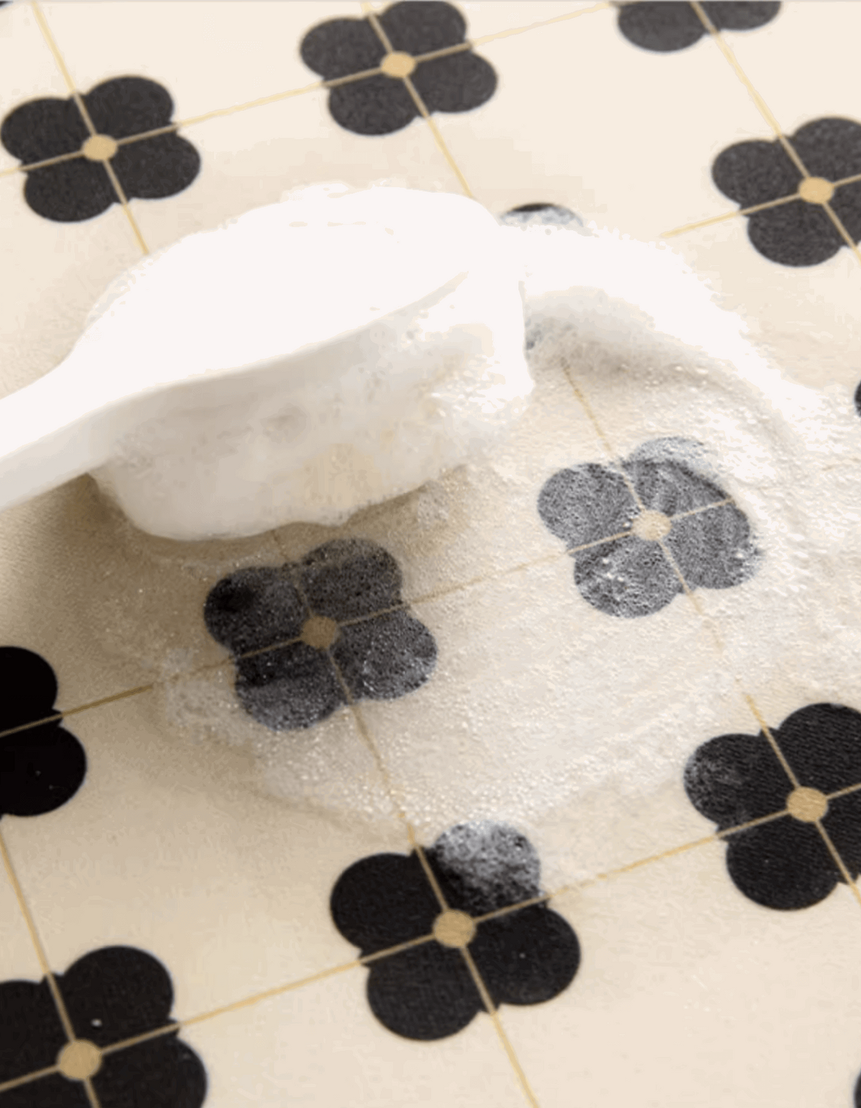 White Bubble Bath Mat