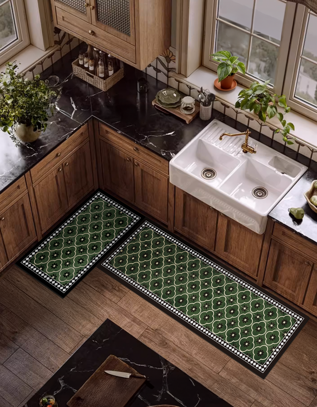 Versailles Tile Kitchen Mat