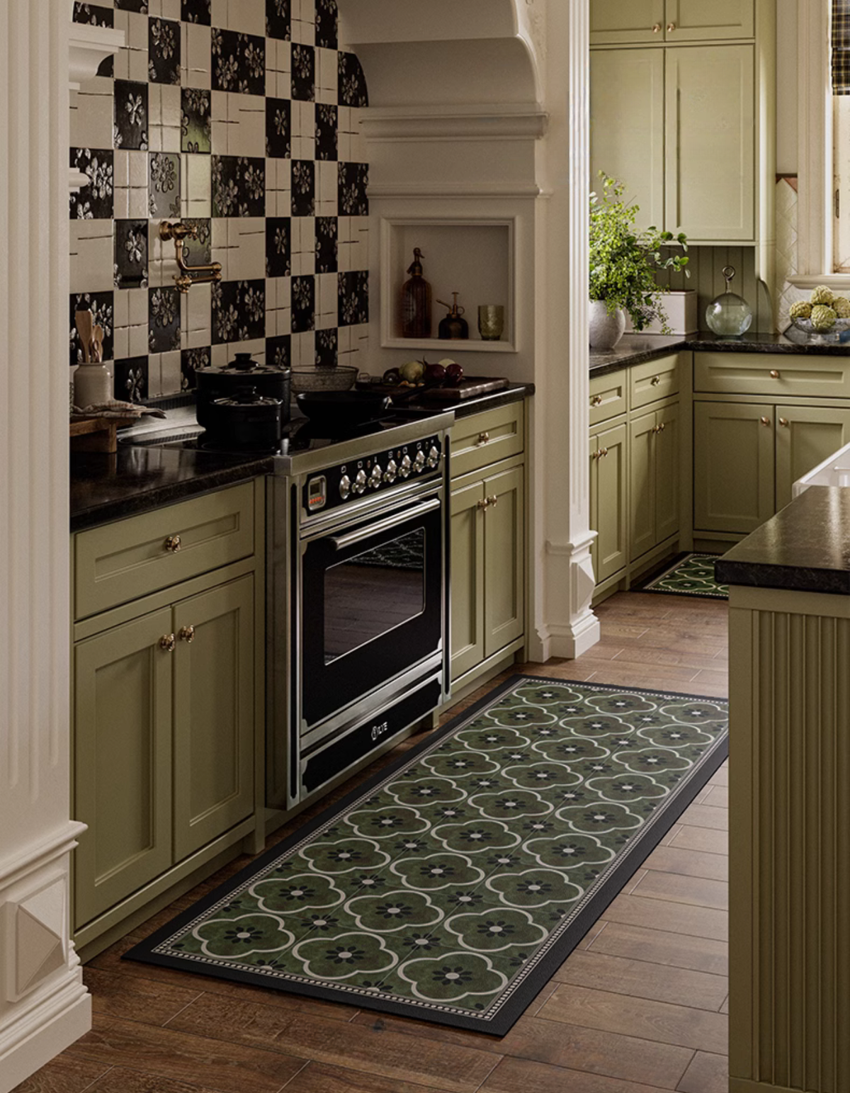 Versailles Tile Kitchen Mat