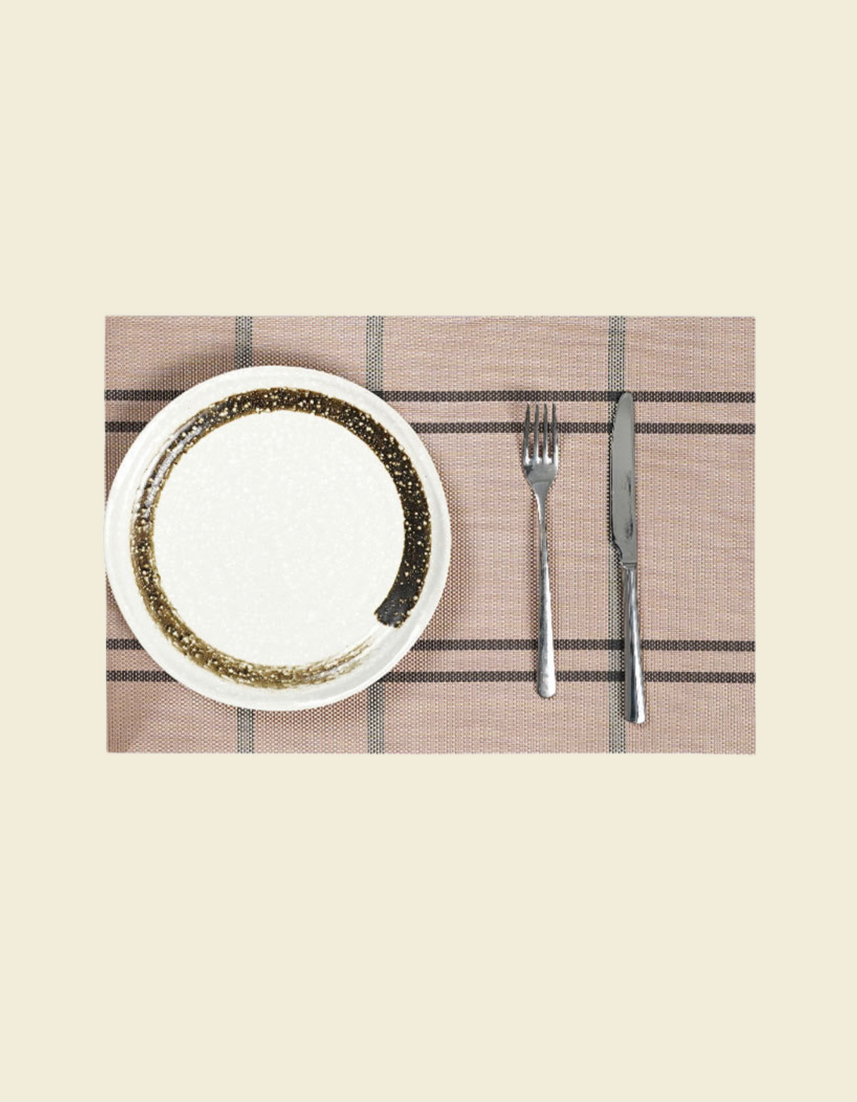 UnRoll Stylish PVC Place Mat - Pink