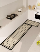 Elegant Checkerboard Kitchen Mat is anti-fatigue, water & oil-proof, stain-resistant and easy-to-clean. Our kitchen rug is both functional and stylish.