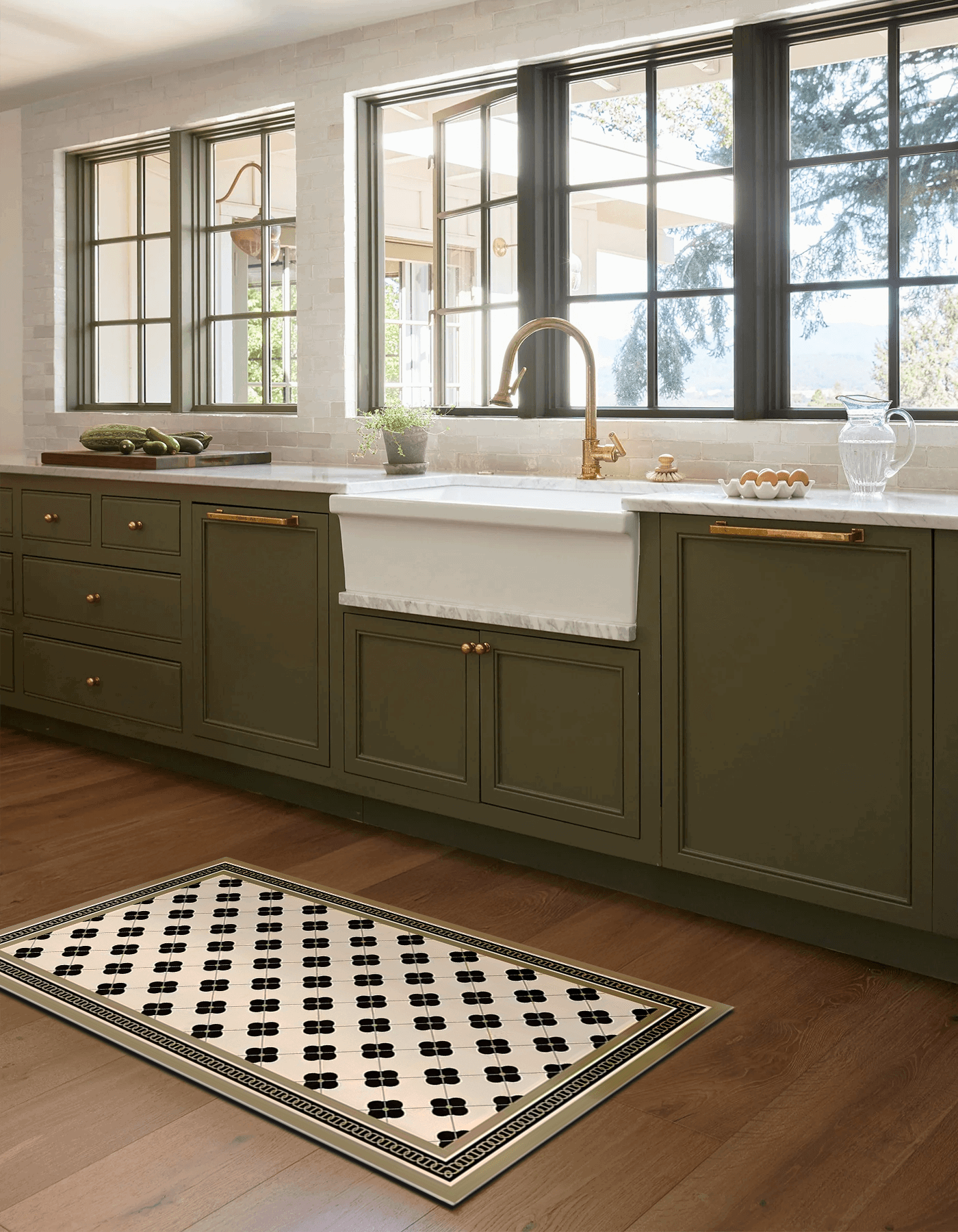 Kitchen Mat Inside Parisienne Kitchen Mat | Stylish & Non-Slip Kitchen Rug | 18*30 ...